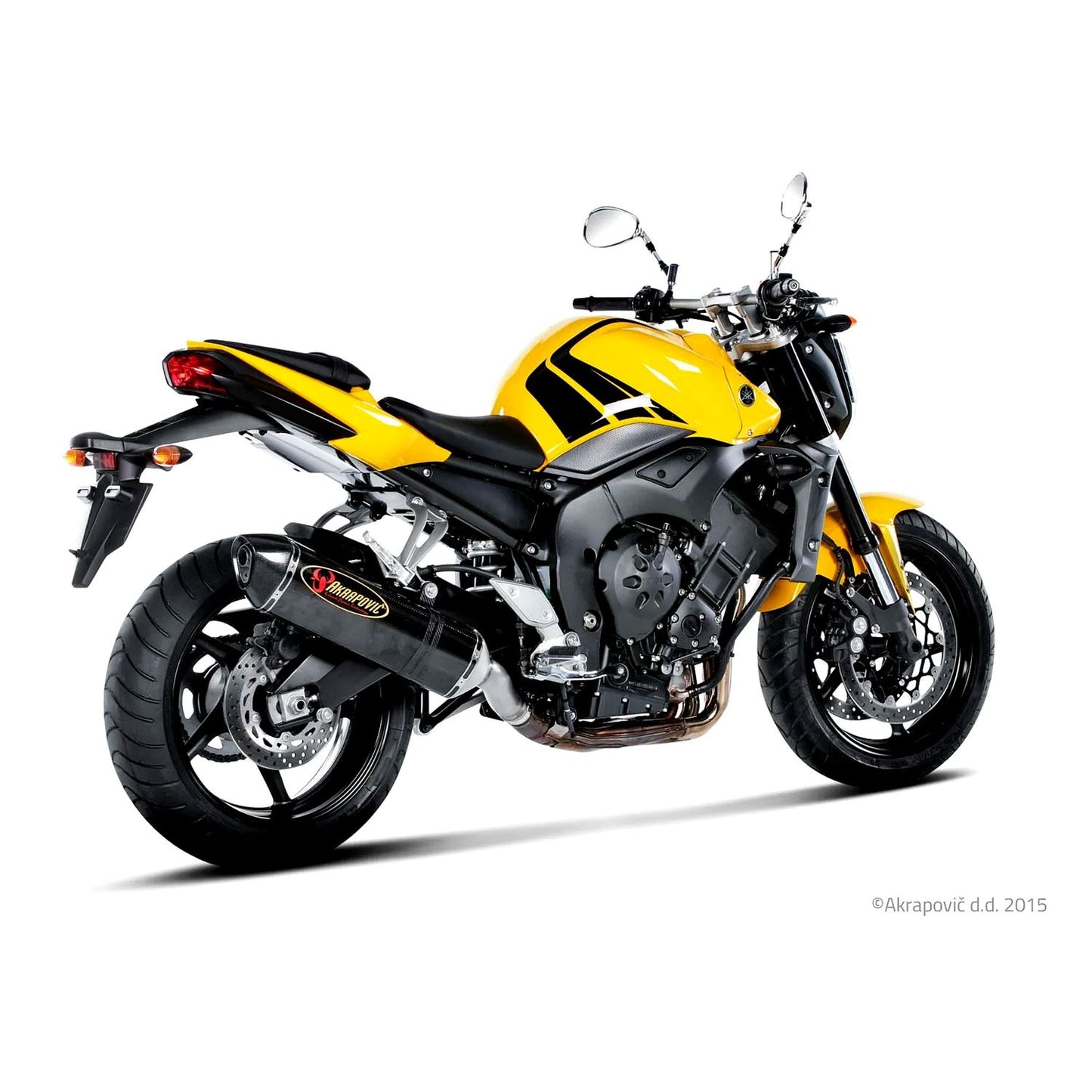 Akrapovic Carbon Line Slip On Silencer For Yamaha FZ1 1000 N 2006-2014