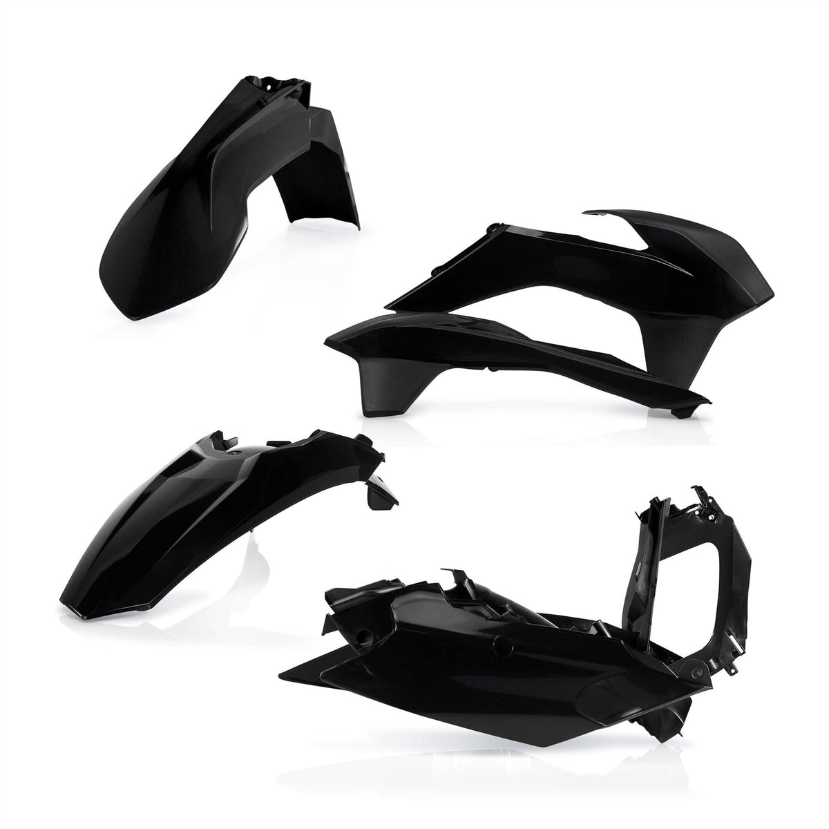 Acerbis Plastic Kit Black 0016875.090