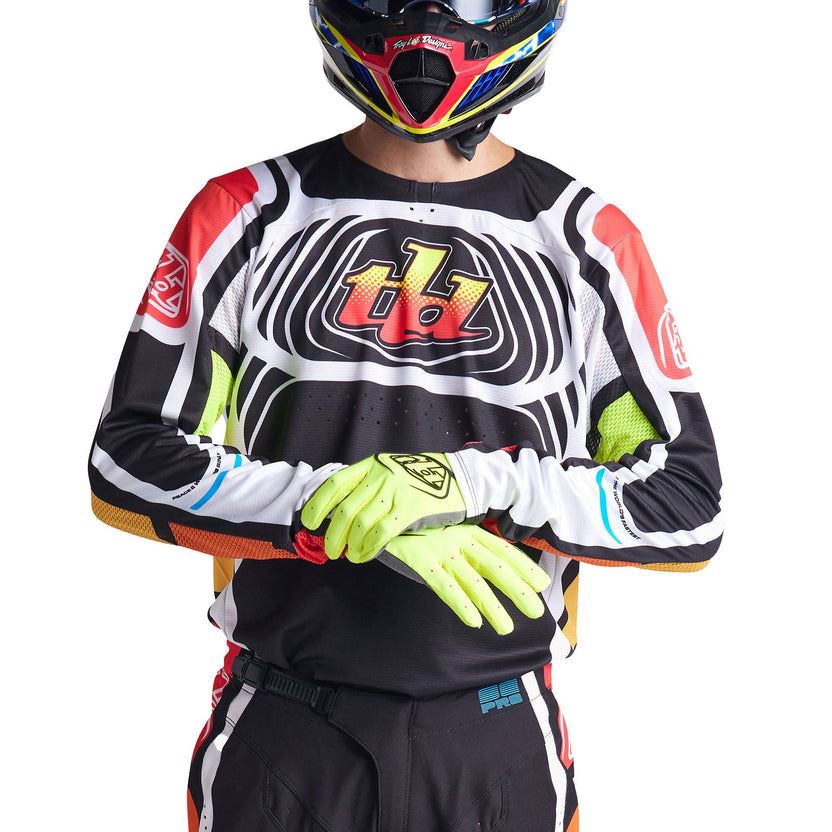 Troy Lee Designs 2025 Motocross Combo Kit SE Pro Wavez Black Multi