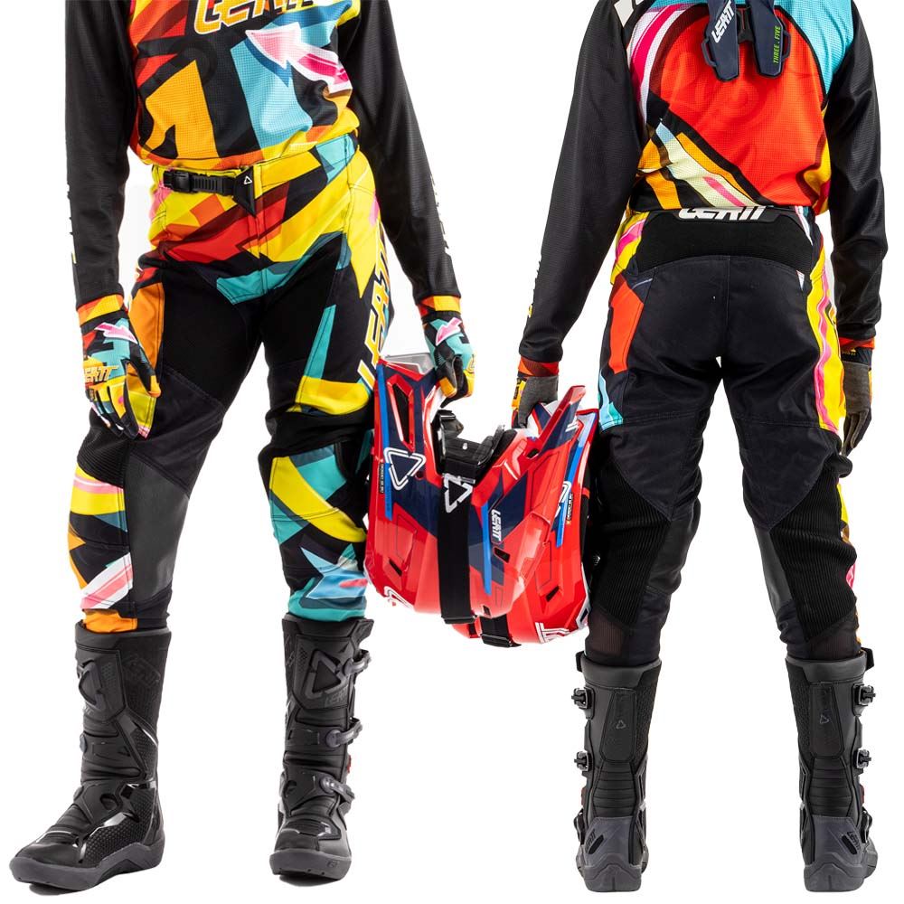 Leatt 2025 Motocross Combo Ride Kit 3.5 Youth Multi