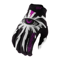 Troy Lee Designs Spring 2026 Youth AIR Cyclops MX Gloves Black Fuchsia