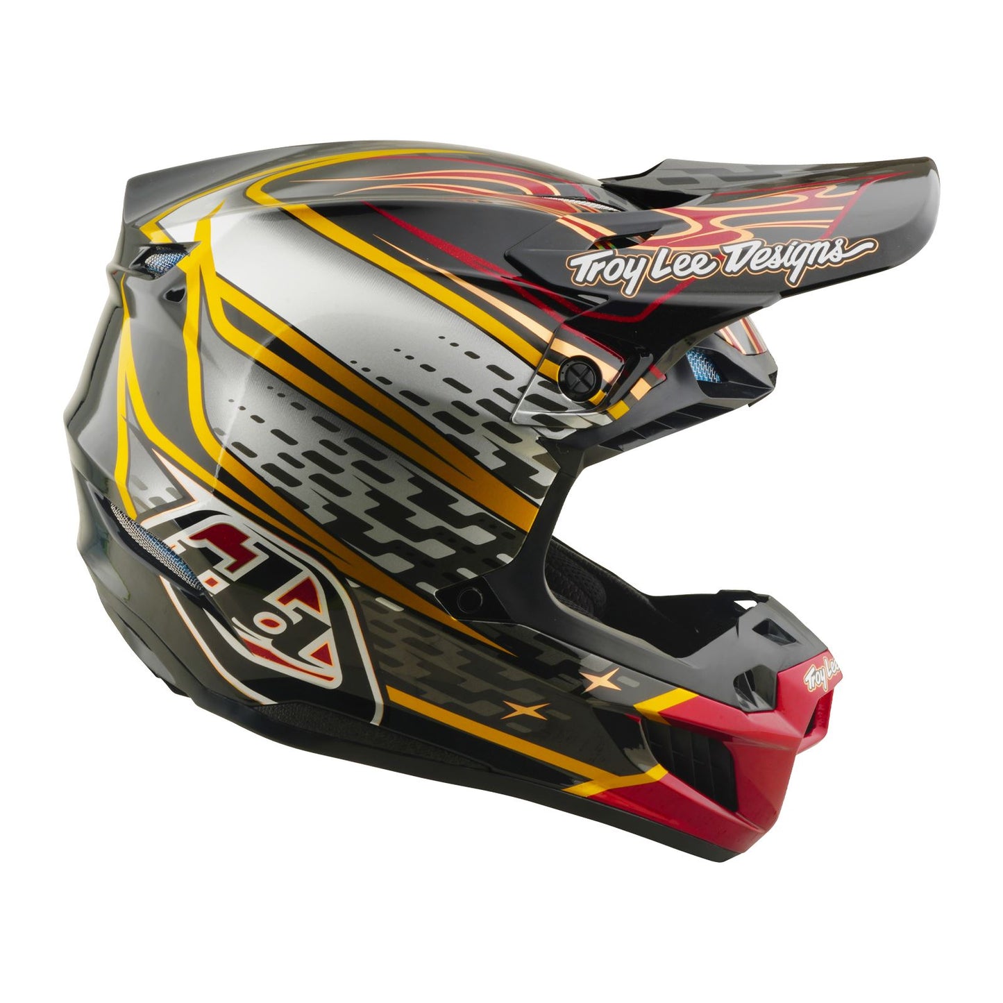 Troy Lee Designs Spring 2026 MX SE5 Composite Wings Helmets Black Black