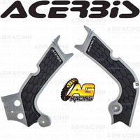 Acerbis X-Grip Frame Protector Guards Silver For Honda CRF 250 RX 2019