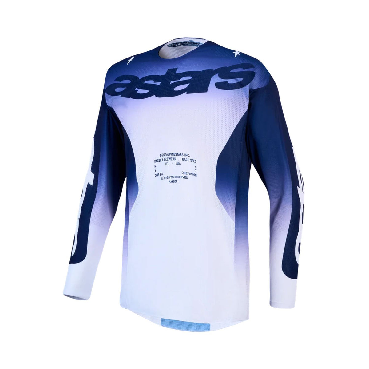 Alpinestars 2027 Racer Air Amber MX Combo Kit Blue Navy White