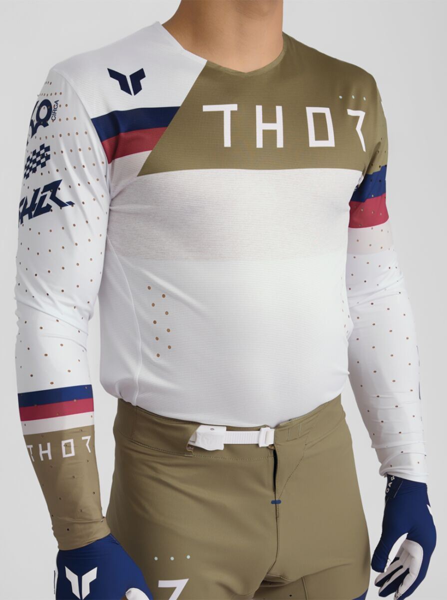 Thor 2026 Sportmode League White Copper MX Combo Kit