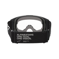 Alpinestars 2026 Vision OTG Motocross Goggles Black Grey Clear One Size