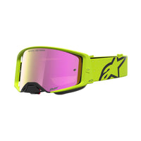 Alpinestars 2027 Supertech Vesta MX Goggles Yel Flo Black Mirror Red