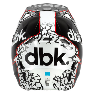 Fly Racing 2026 Motocross Helmet Formula CP DBK Black White Red