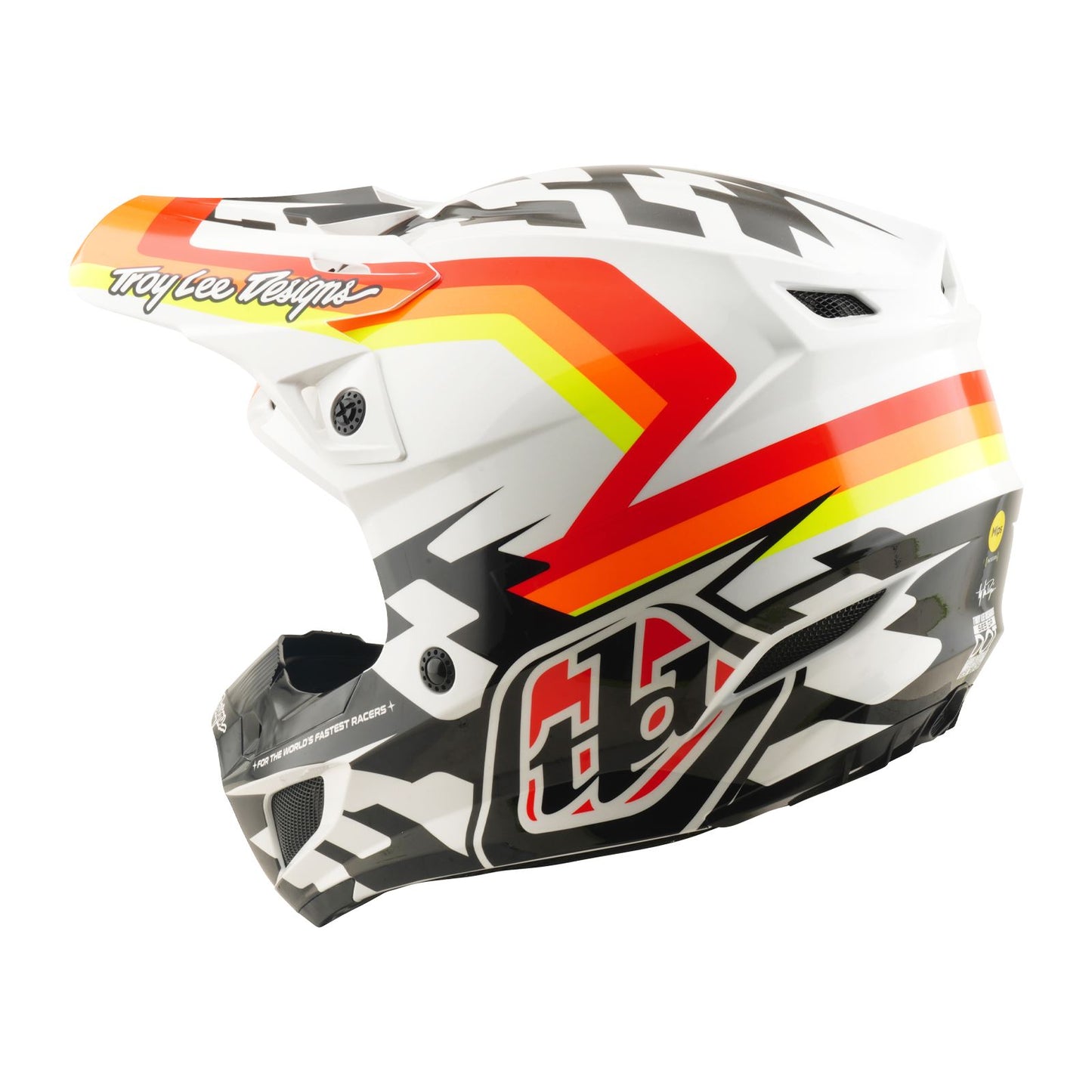 Troy Lee Designs Spring 2026 MX SE5 Polycarbonate Dash Helmets Orange