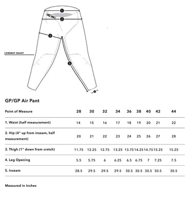Troy Lee Designs Spring 2026 Youth GP Pro Framework MX Pants Carbon Grey