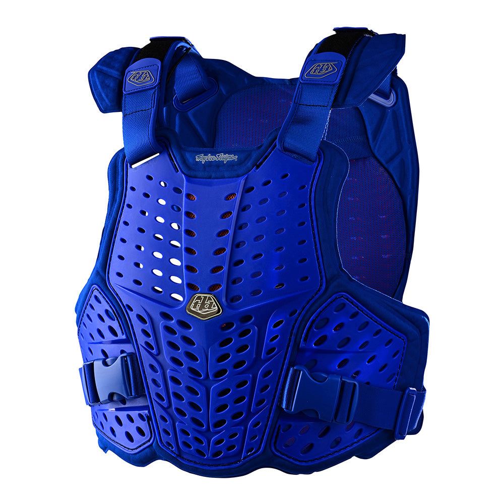 Troy Lee Designs 2025 Rockfight CE Flex Solid Blue Chest Protector