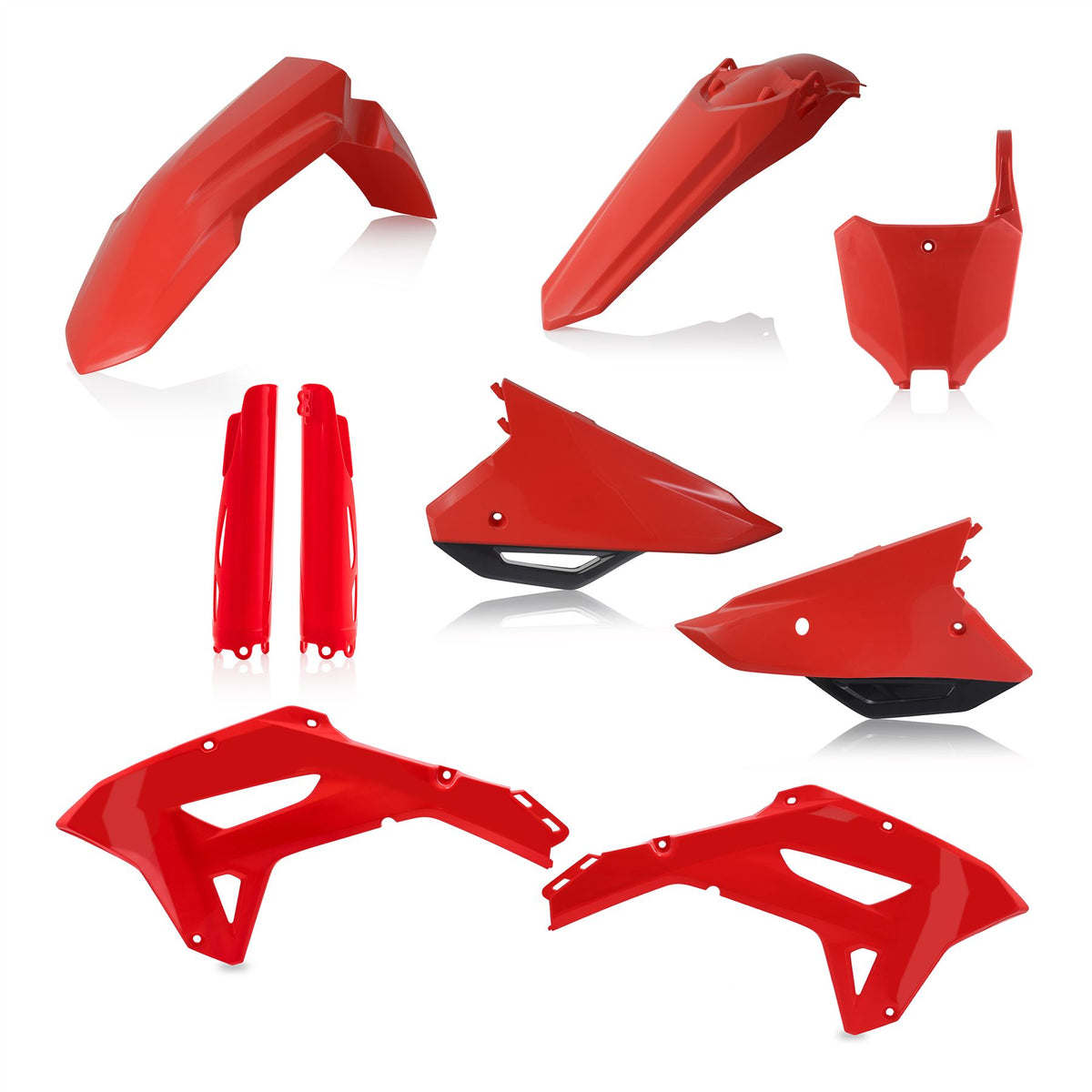 Acerbis Full Plastic Kit Standard Red Blue For HONDA CRF 450 RX 2021-2024