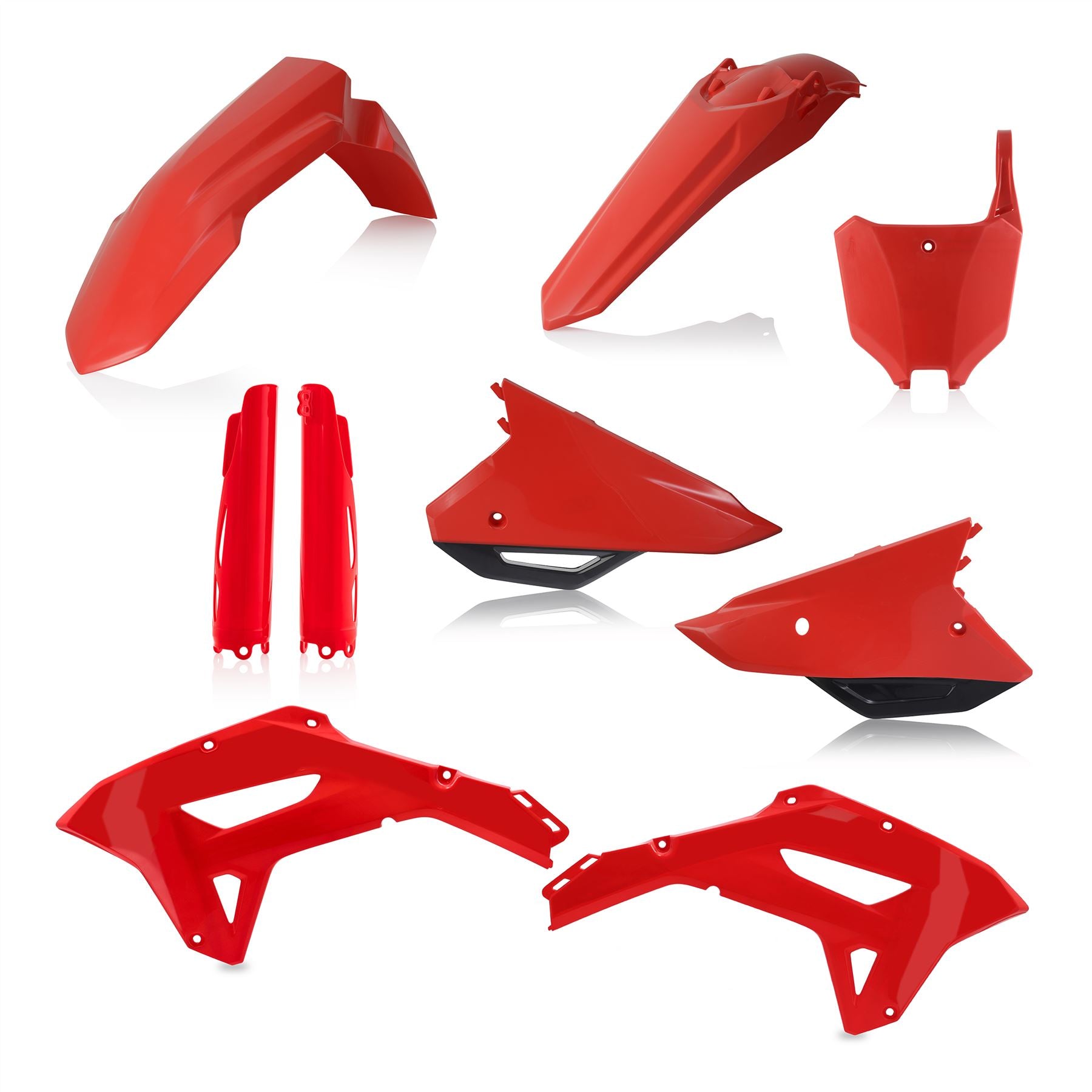 Acerbis Full Plastic Kit Standard Red Blue 0024582.553