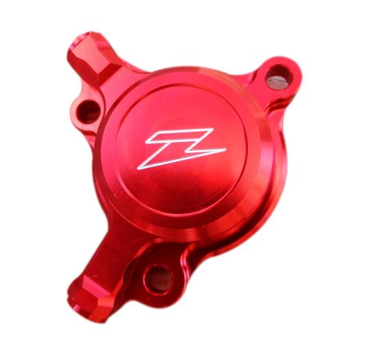 Zeta Racing Oil Filter Cover Cap Red For Yamaha WRF450 WRF 450 2003 - 2015
