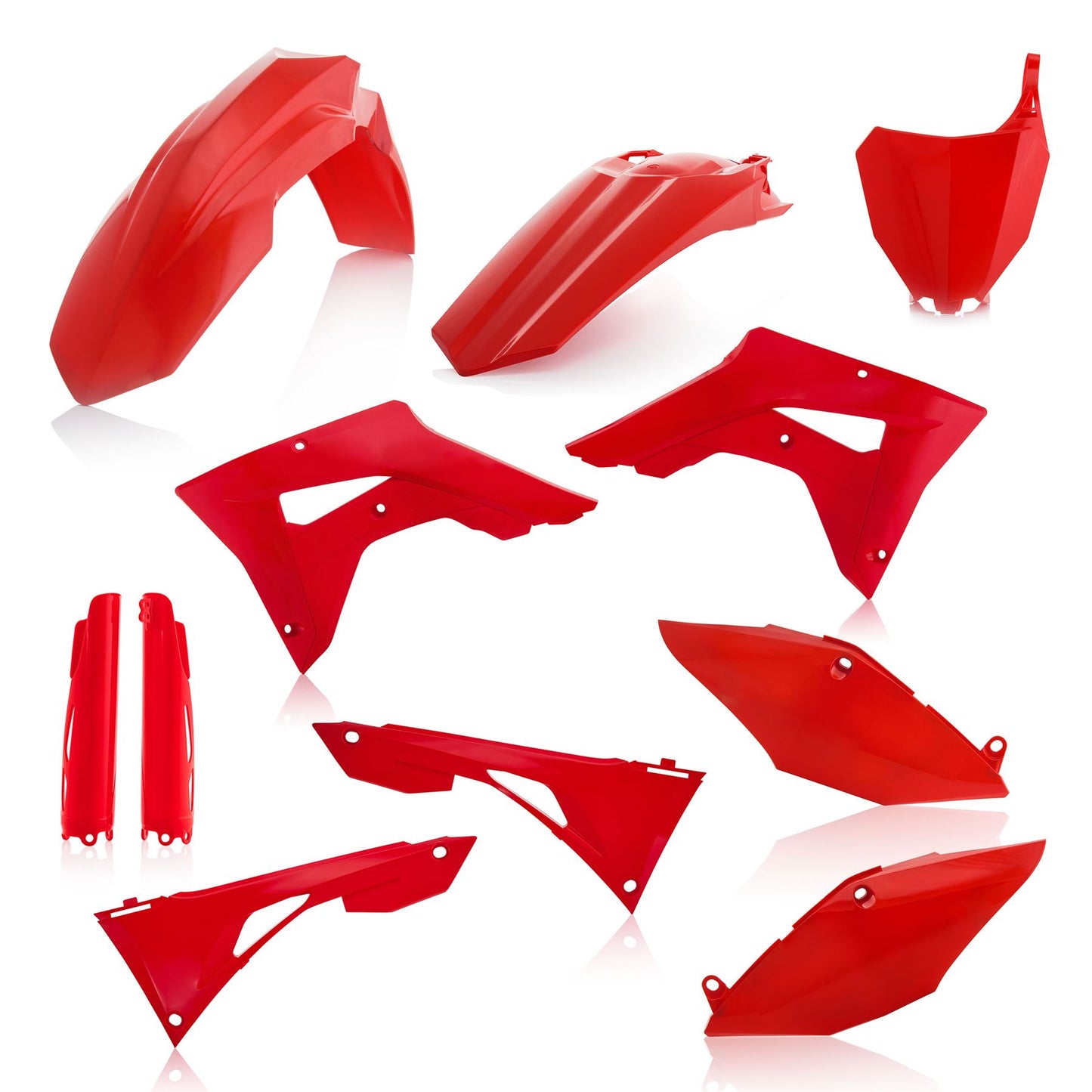 Acerbis Full Plastic Kit Red For HONDA CRF 450 RX 2019-2020