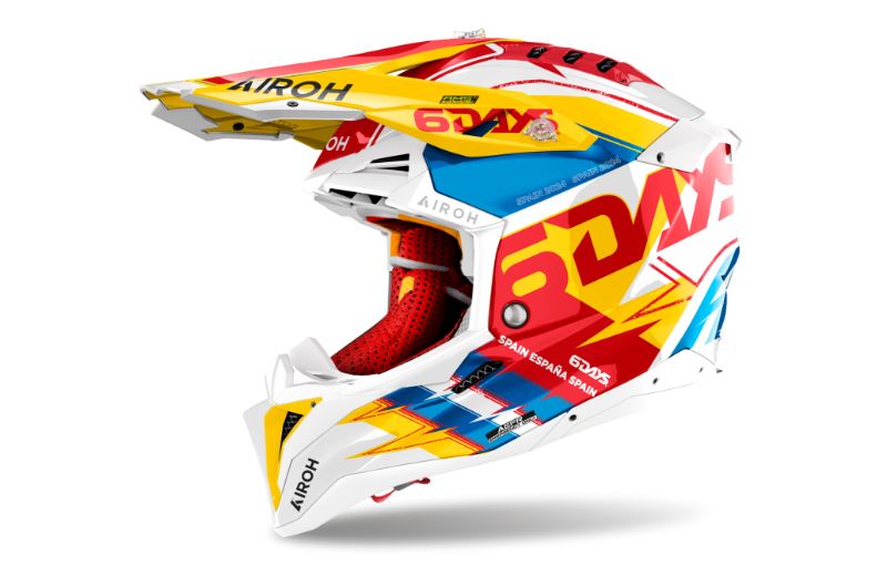 Airoh 2024 Helmet Aviator 3 Six Days Spain Limited Edition