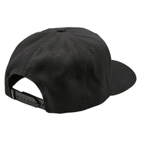 Troy Lee Designs Spring 2025 MX Badge Curved Snapback Cap Black