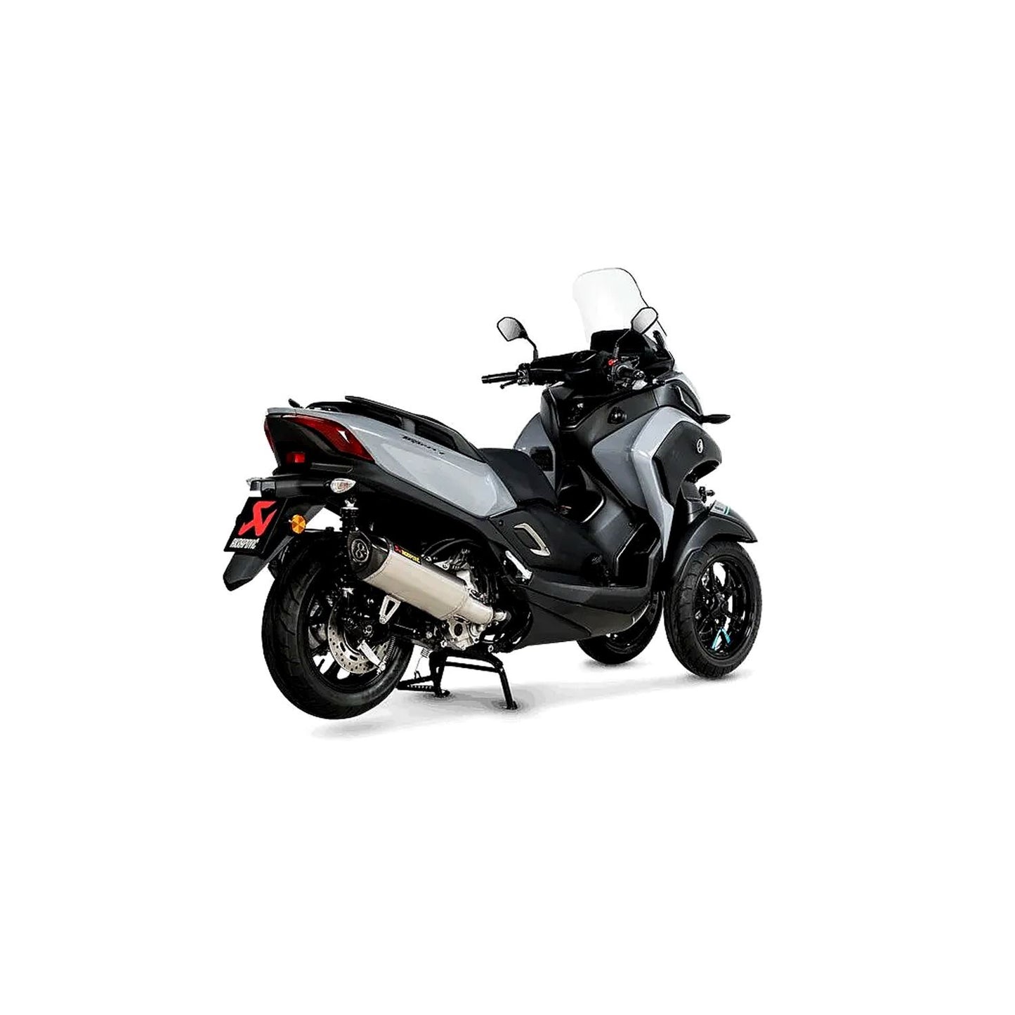 Akrapovic Stainless Steel Line Slip On Silencer For Yamaha CZD 300 A X-Max Tech Max 2021-2022