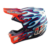 Troy Lee Designs Spring 2026 MX SE5 Composite Overspray Helmets Violet White