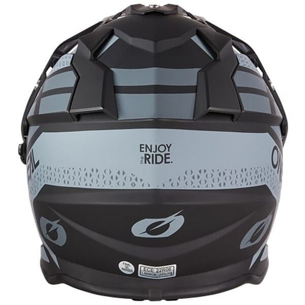 O'Neal 2025 Motocross Helmet SIERRA R V.24 Black Grey