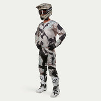 Alpinestars 2024 Racer Tactical Motocross Combo Kit Pants & Jersey Iron Camo Cast Grey Clearance