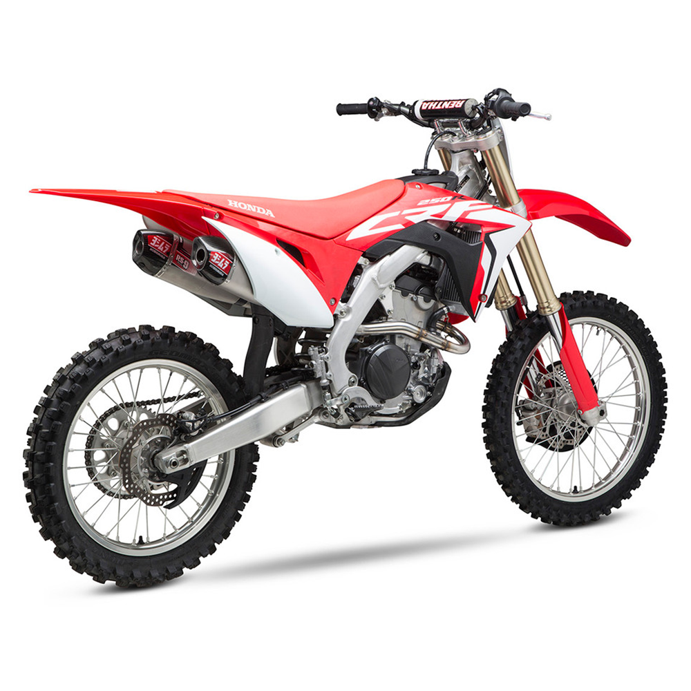 Yoshimura RS-9T Full Exhaust System Stainless Steel Aluminium Carbon Cap For Honda CRF 250R 2018-2021