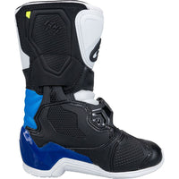Alpinestars 2026 Tech 3S Kids Motocross Boots White Black Enamel Blue