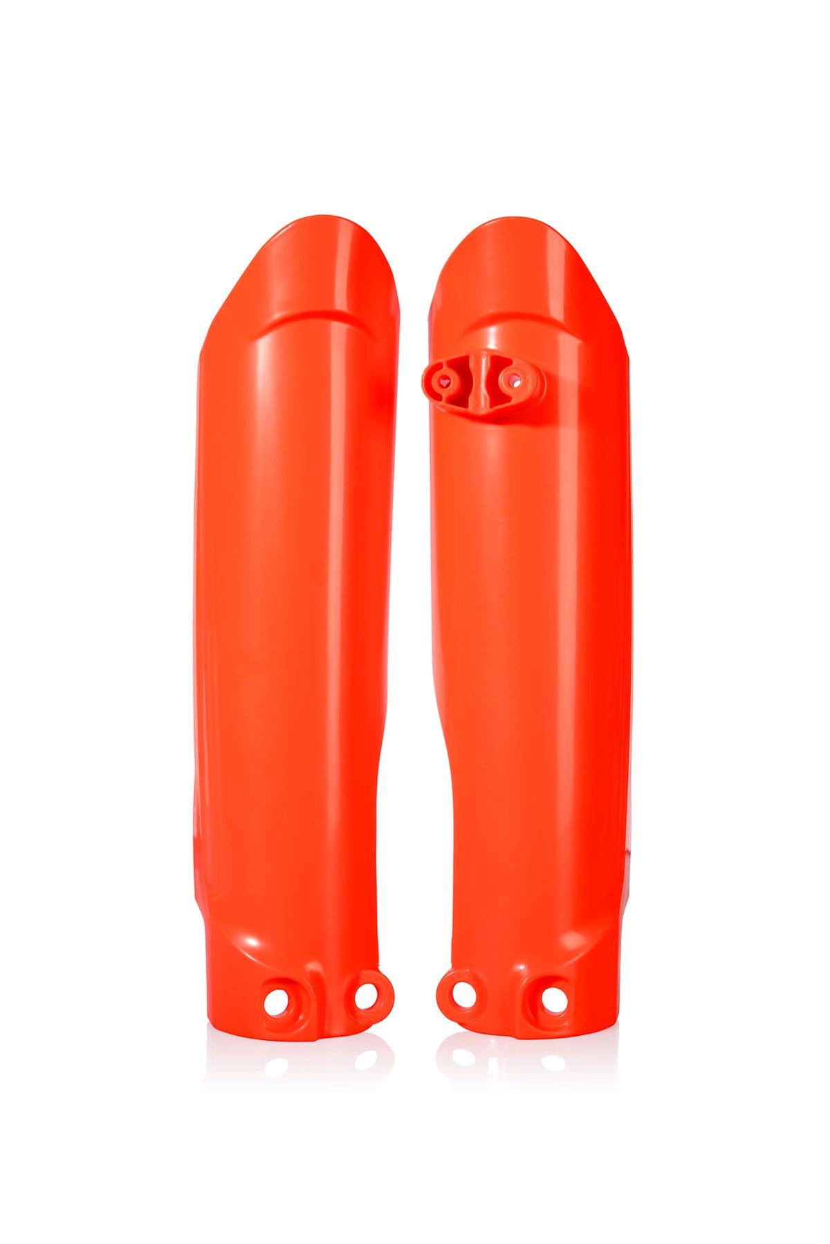 Acerbis Lower Fork Covers Orange Flou For Gas Gas MC 65 2021-2027