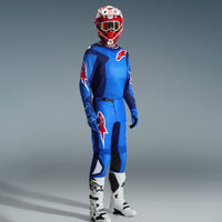 Alpinestars 2026 Fluid Grid Motocross Combo Kit Blue Red