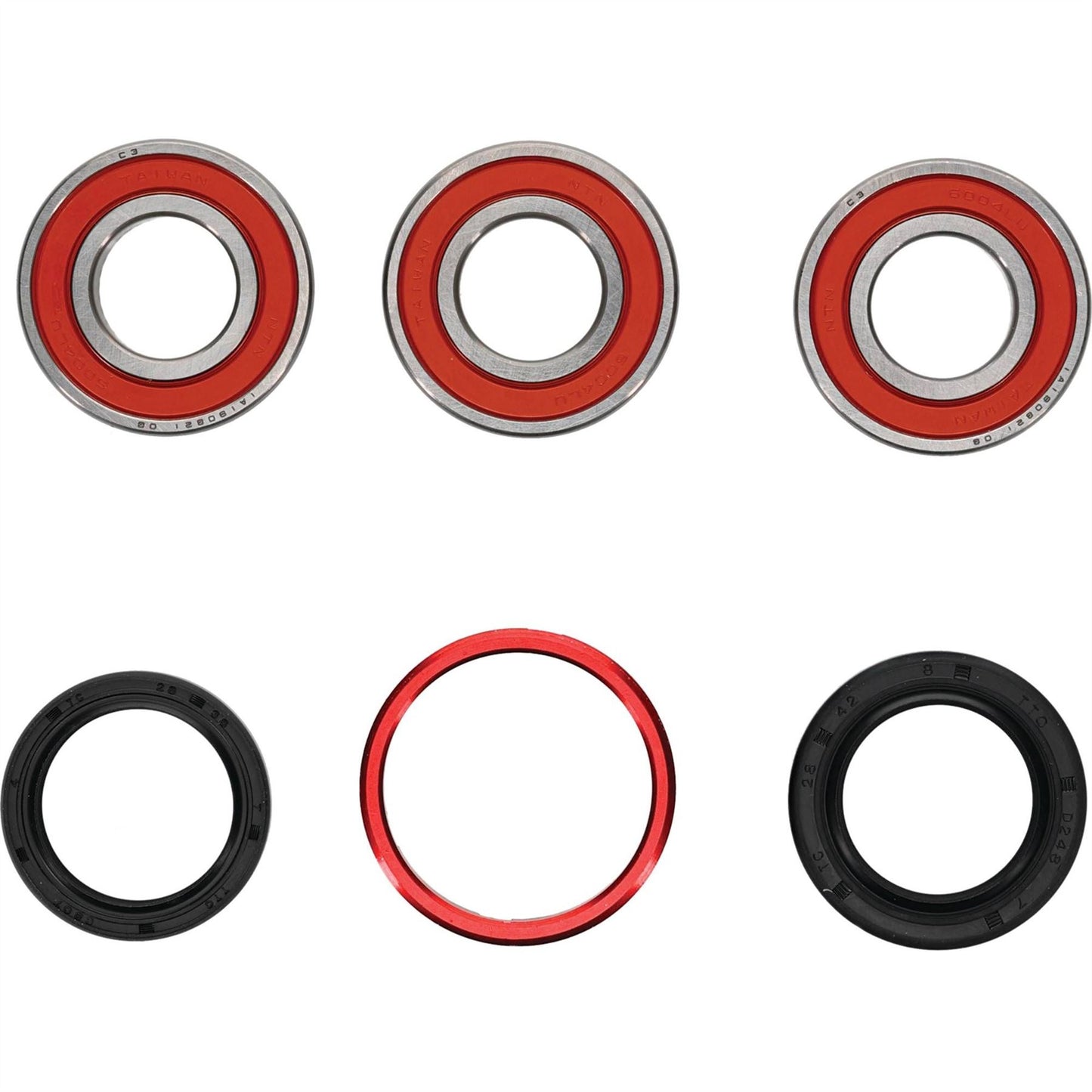 All Balls Rear Wheel Bearing Kit For Honda CR 500R 1990-2001