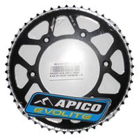 Apico Evolite Black Rear Sprocket For Honda XR 650R 1993-2021