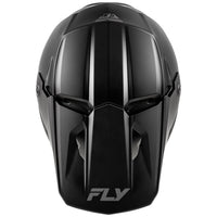 Fly Racing 2025 Kinetic Solid Motocross Helmet Matte Black