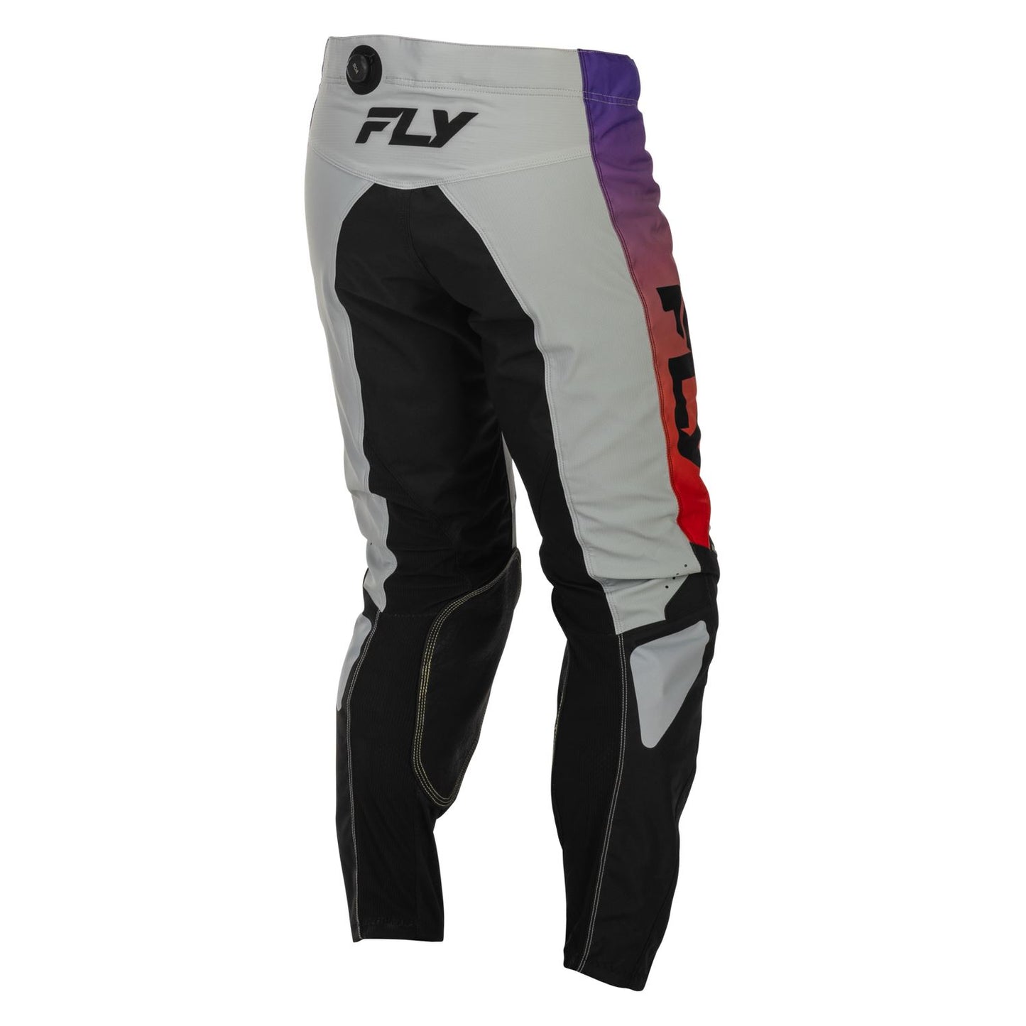 Fly Racing 2026 Motocross Pants Kinetic  Grey Red Purple Black