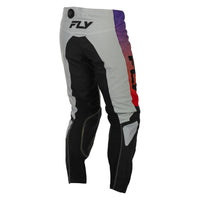 Fly Racing 2026 Motocross Pants Kinetic  Grey Red Purple Black