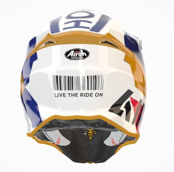 Airoh Helmet  Twist 2.0 Lift White Gloss