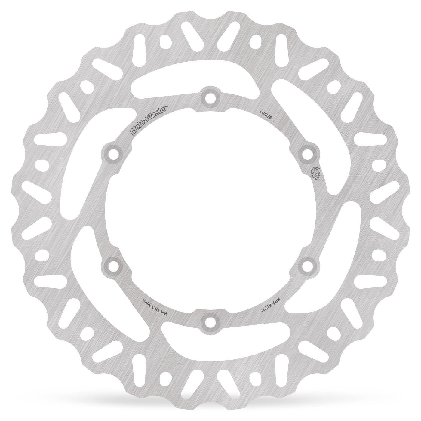 Moto-Master Rear Nitro Series 240 mm Brake Disc For Suzuki RM 250 2006-2008