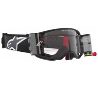 Alpinestars 2025 Goggles Supertech Corp Roll Off Black Grey Clear