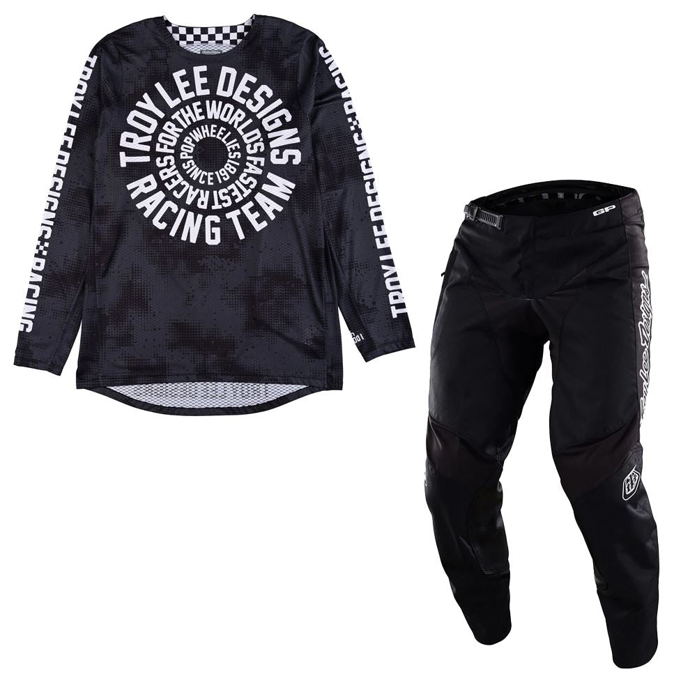 Troy Lee Designs 2025 Motocross GP PRO AIR Carlsbad 97 Combo Kit Black