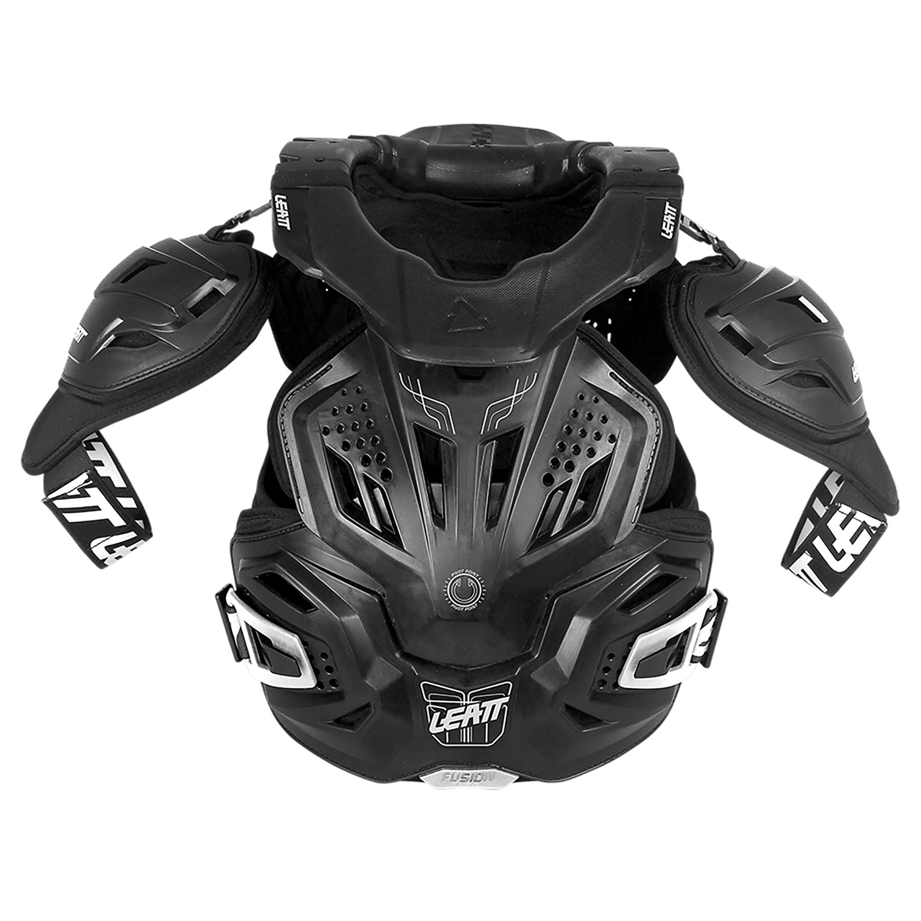 Leatt 2024 Fusion 3.0 Neck Vest Brace Black