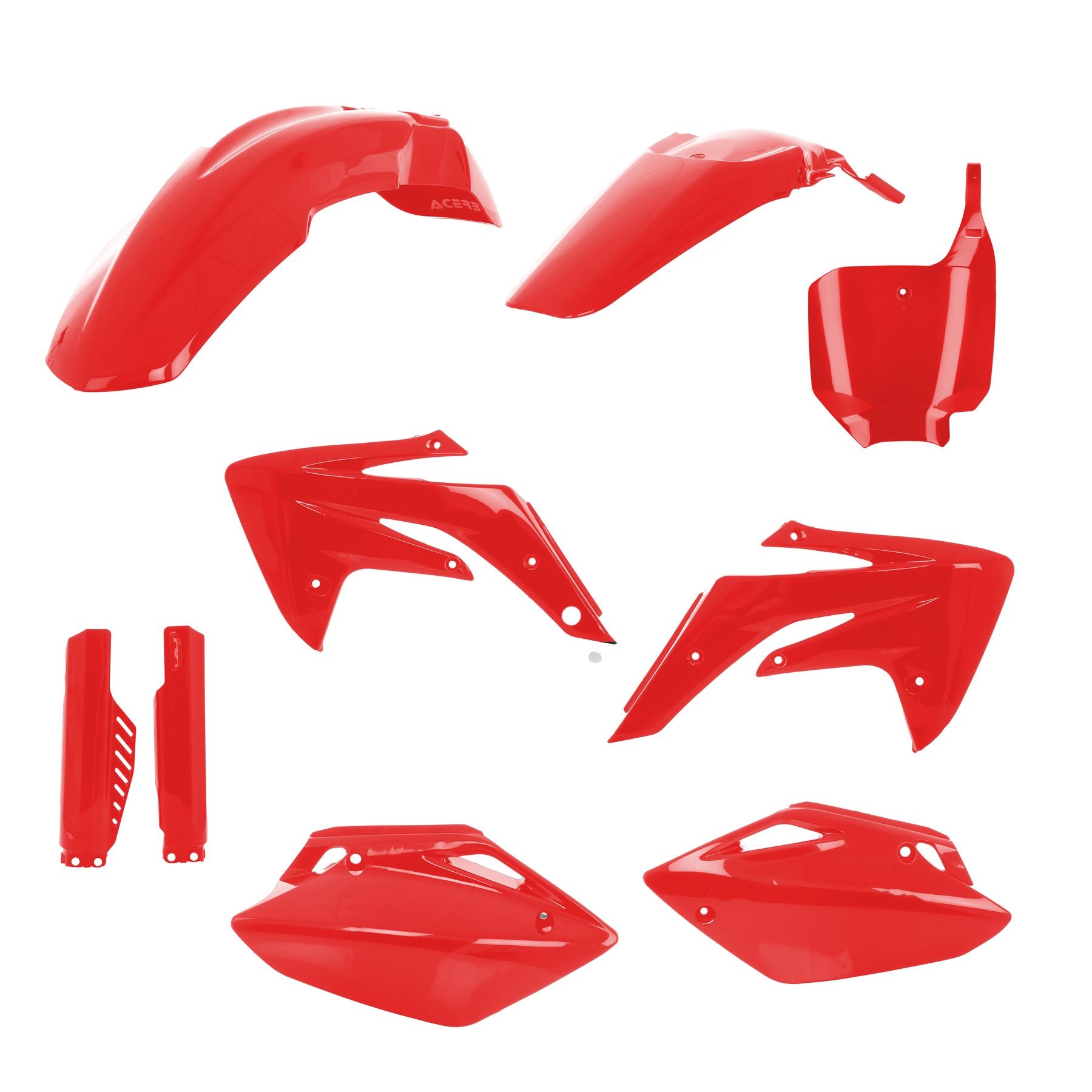 Acerbis Full Plastic Kit Red For Honda CRF 150R 2007-2024
