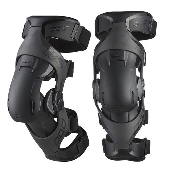 Pod Active Motocross Knee Braces K4 2.0 Youth Black