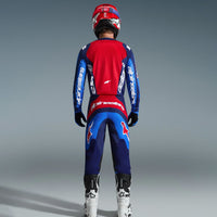 Alpinestars 2026 Fluid Grid Motocross Combo Kit Blue Red
