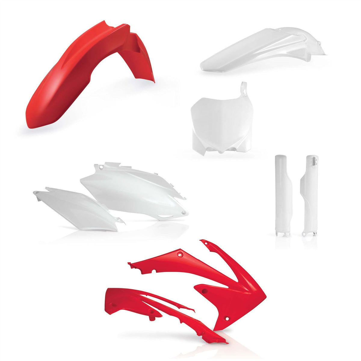 Acerbis Full Plastic Kit Standard Red Blue 0015707.553