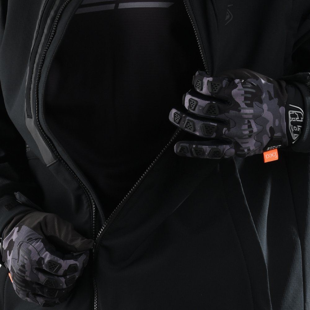 Troy Lee Designs 2025 Enduro Scout Traverse Jacket Solid Black