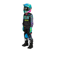 Fly Racing 2026 Motocross Combo Kit Kinetic Mutant Youth  Black Multi