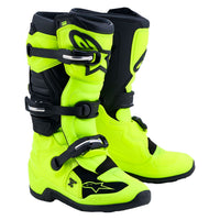 Alpinestars 2027 Youth Tech 7S MX Boots Yellow Fluo Black