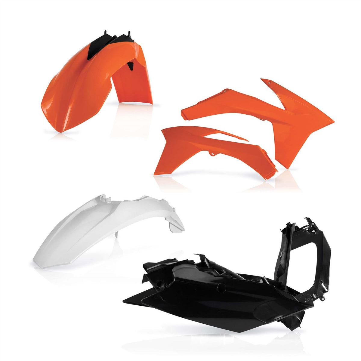 Acerbis Plastic Kit 2011 Colourway For KTM SX 250 2011-2012