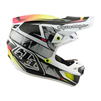 Troy Lee Designs Spring 2026 MX SE5 Carbon Lined Up Helmets White
