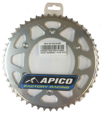 Apico Evolite Silver Rear Sprocket For Honda XR 250R 1998-2011