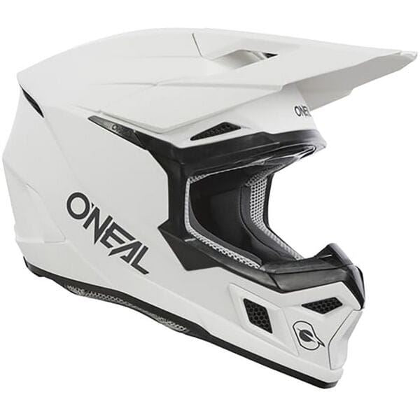 O'Neal 2024 Motocross Helmet 3SRS Solid V.24 White